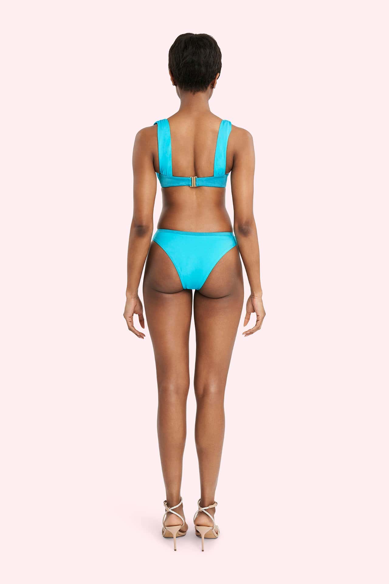 Aria High Waisted Bikini Bottoms 5