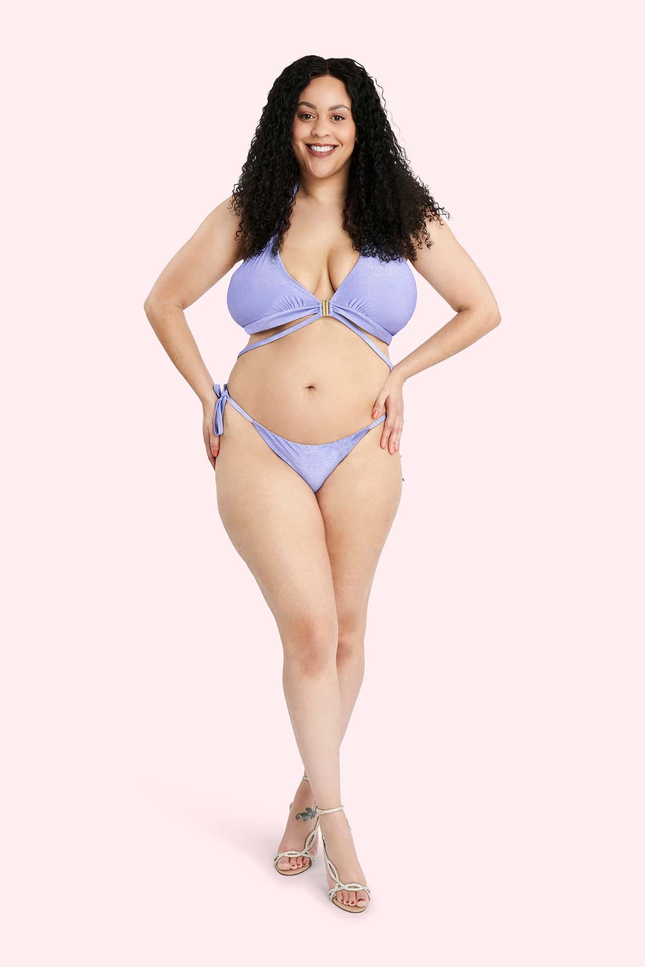 Daisy Tie Side Bikini Bottoms 7