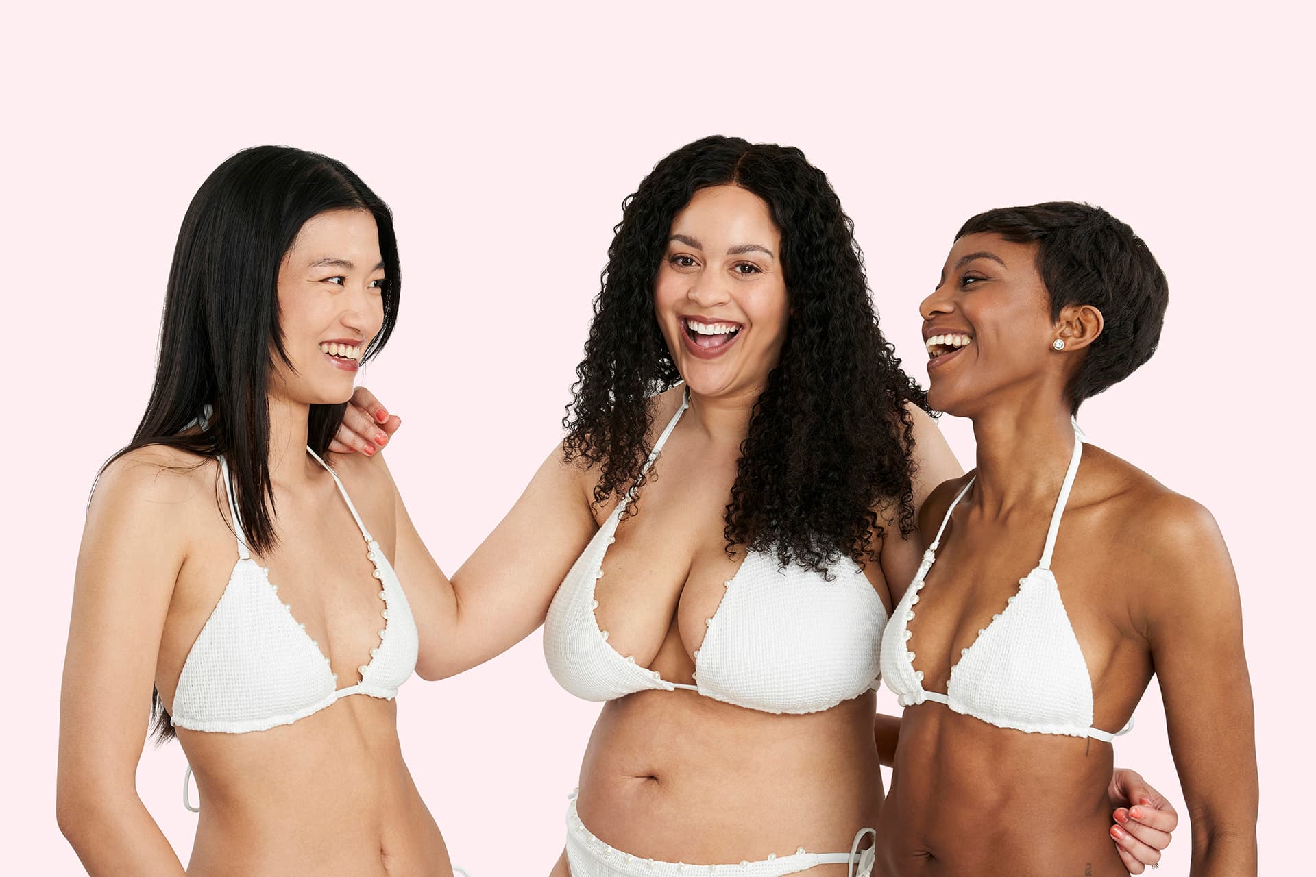 Luna Crochet Pearl Bikini Top 7