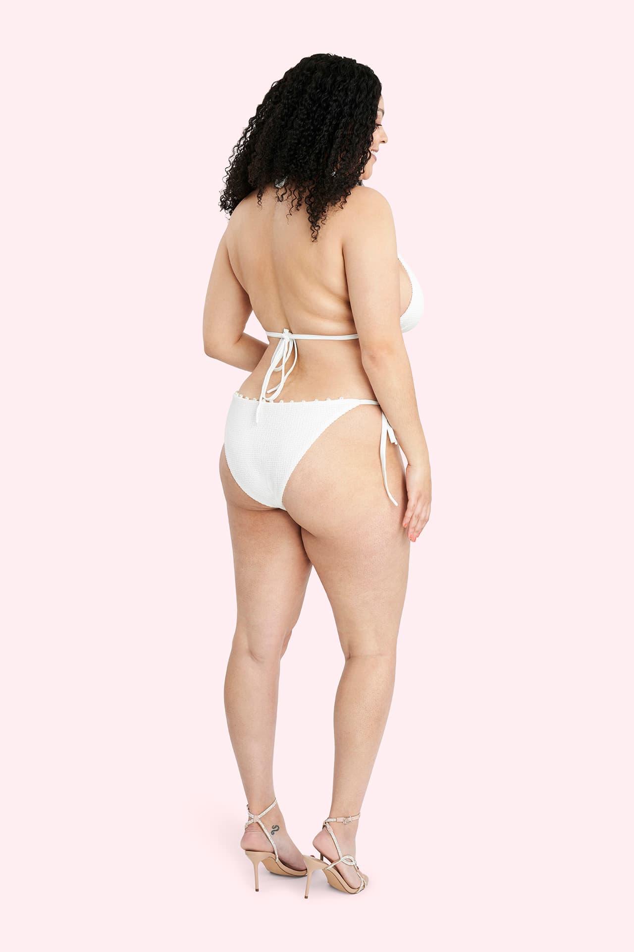 Luna Crochet Pearl Bikini Top 5