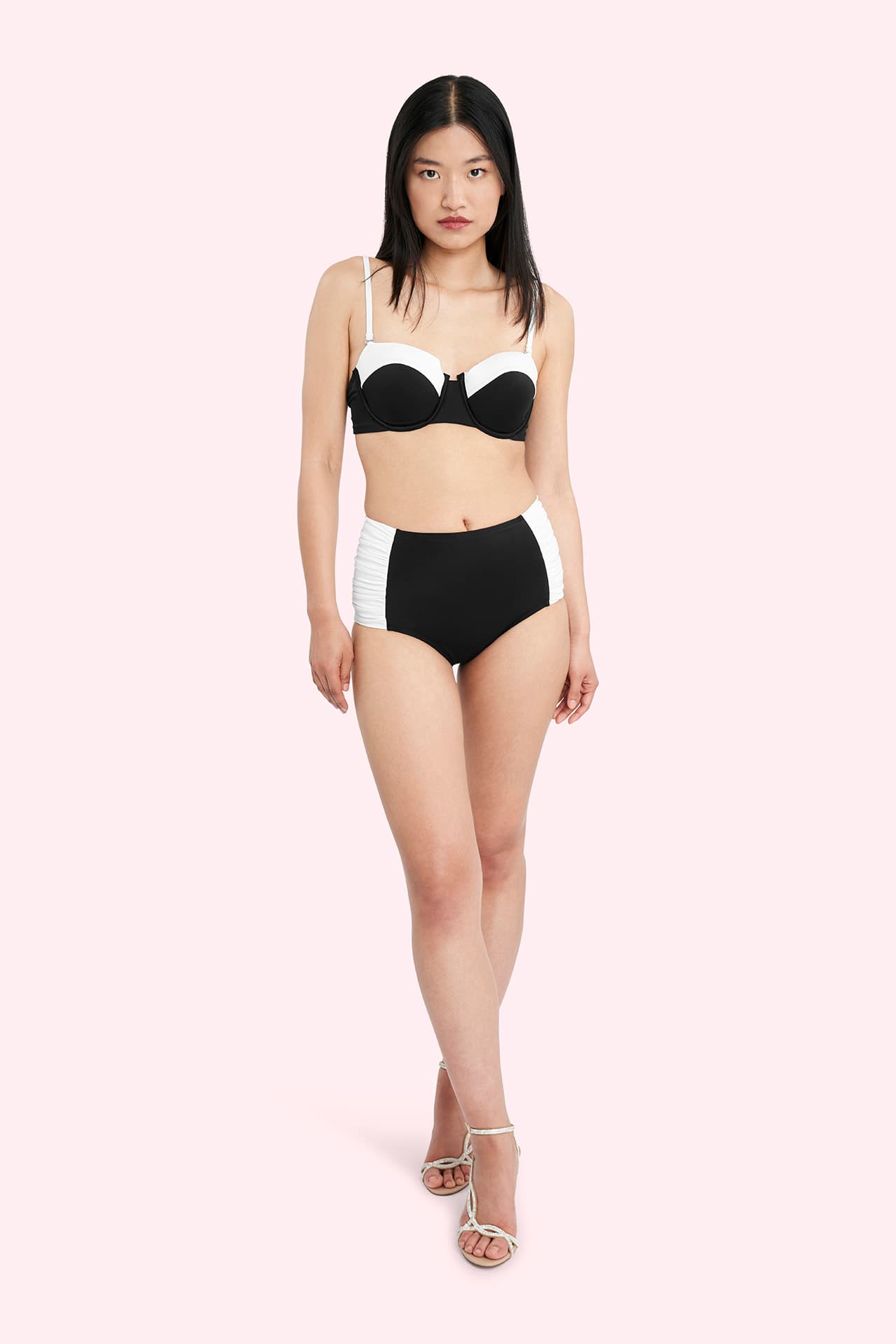 Poppy High Waisted Bikini Bottoms